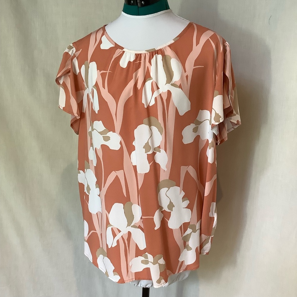 Liz Claiborne floral blouse